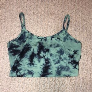 Tye dye crop top